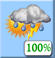 Partly Cloudy, Showers and Chance Storms Partly Cloudy, Showers and Chance Storms